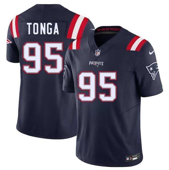 Men & Women & Youth New England Patriots #95 Khyiris Tonga Navy 2025 F.U.S.E. Vapor Limited Stitched Jersey,We sell and wholesale Men & Women & Youth New England Patriots #95 Khyiris Tonga Navy 2025 F.U.S.E. Vapor Limited Stitched Jersey on line form chian!